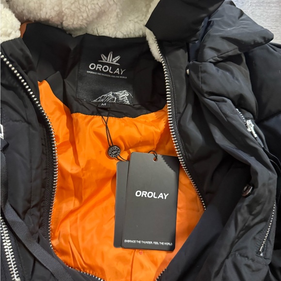 NWT Oralay Women’s Thickened Down Jacket with Hood Size Medium - Picture 15 of 16